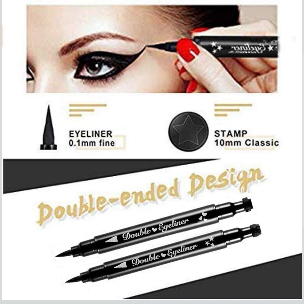 EVPCT DOUBLE ENDED Face Stamp & Eyeliner 🌙🩷🌼⭐️ - Picture 7 of 7